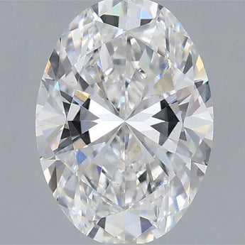 0.95ct Oval Lab Grown Diamond (Colour D, Clarity VS2, IGI Certified)