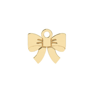 Bow Charm | 10k Yellow Gold