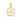 Disc Initial Pendant Necklace