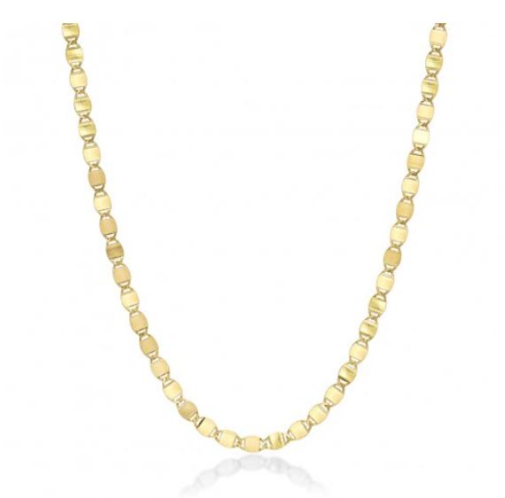 Valentino Chain Necklace Dainty Diamond Gold Chains