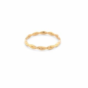 gold infinity ring