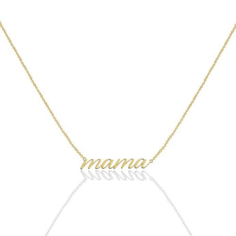 gold mama necklace