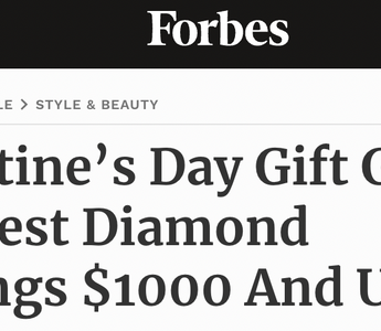 FORBES: Valentine’s Day Gift Guide: The Best Diamond Earrings $1000 And Under
