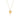 10k Yellow Gold Elongated Heart Necklace