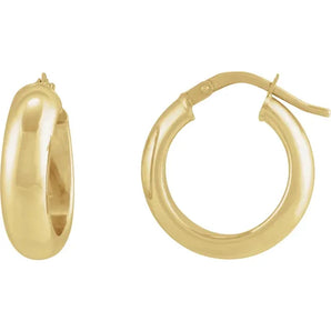 6mm Small Bold Hoops