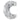 .55ct Lab Created Diamond Initial Letter - C