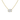 East West Oval Lab Solitaire Diamond Necklace