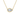 Bezel East West Pear Lab Diamond Necklace