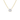 Round Lab Solitaire Diamond Necklace