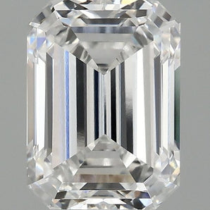 2.56ctw E VVS2 Lab Created Emerald Cut Diamond