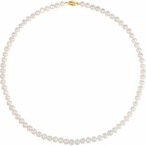 Genuine Fresh Water Pearl Necklace