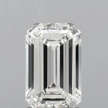 2.00ct Emerald Lab Grown Diamond (Colour G, Clarity VVS2, IGI Certified)