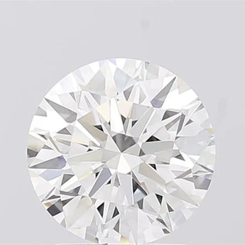 2.00ct Round Lab Grown Diamond (Colour D, Clarity VVS2, Cut ID, IGI Certified)