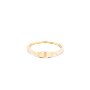 Mini Engravable Signet Ring