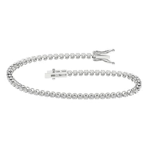 Classic Lab Diamond Tennis Bracelet