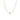 Serif Initial Necklace | 10k Yellow Gold