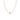 Serif Initial Necklace | 10k Rose Gold
