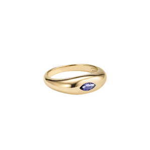 birthstone dome ring