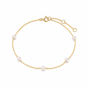 Station Pearl Bracelet