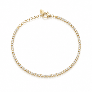 Adjustable Mini Lab Diamond Tennis Bracelet