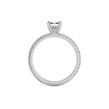 1 carat emerald engagement ring