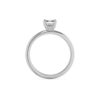 1 carat emerald engagement ring
