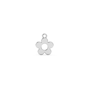 Flower Charm | Sterling Silver