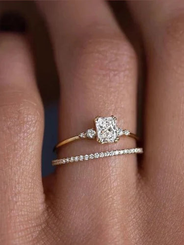 Dainty 2025 rings diamond