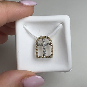 Arched Cross Pendant