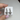 Three Diamond Hanging Cross Studs