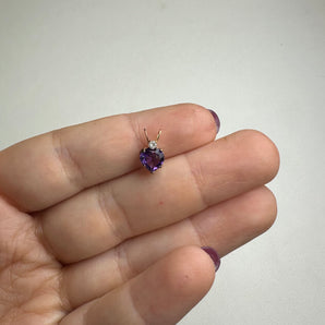 Purple Heart Pendant