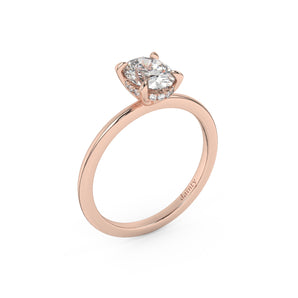 The Signature Hidden Halo | Oval