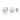 Pearl Stud Earrings | White Gold
