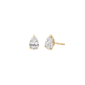 Classic Pear Lab Grown Diamond Studs