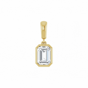 Bezel Diamond Pendant