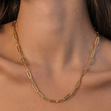 gold plated anchor chain