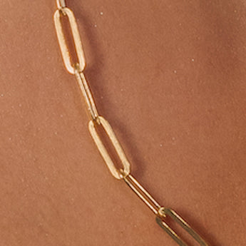 gold plated anchor chain