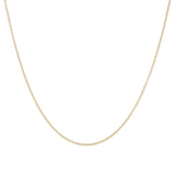 yellow gold rolo chain