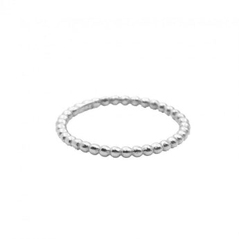 sterling silver bubble ring