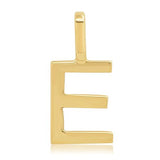 gold initial necklace