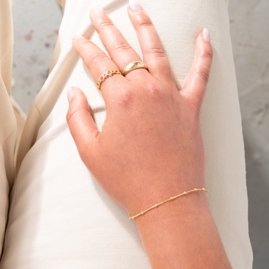 Gold Satellite Bracelet