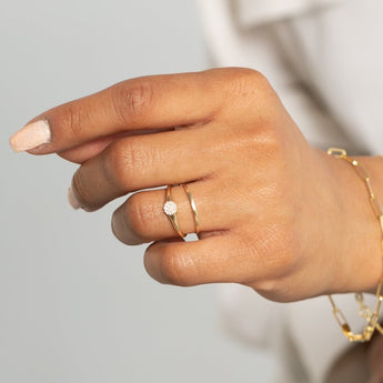 minimal band ring