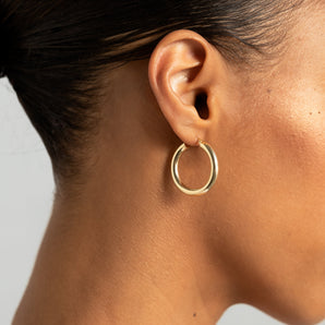 Large Bold Hoops