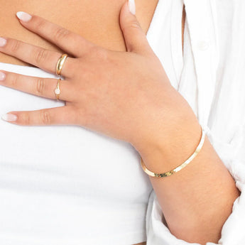 herringbone bracelet