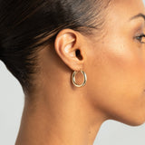 medium bold hoops