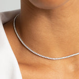 cz tennis choker