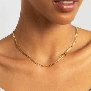 curb chain necklace