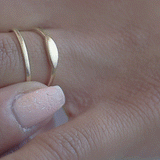 minimal band ring