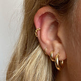 mini bold hoops
