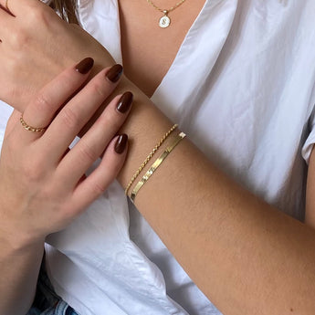 herringbone bracelet